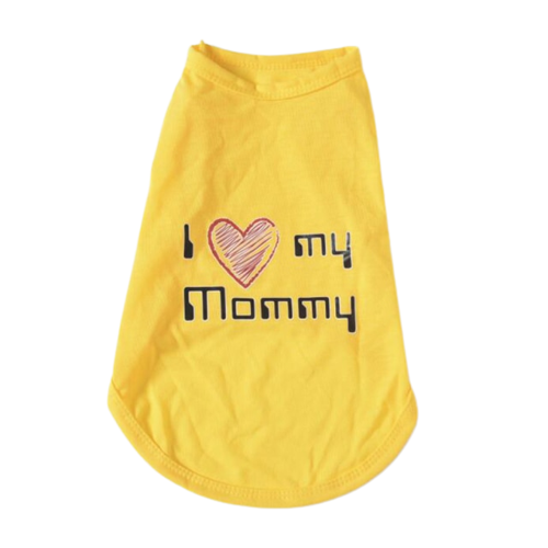 T-shirt jaune