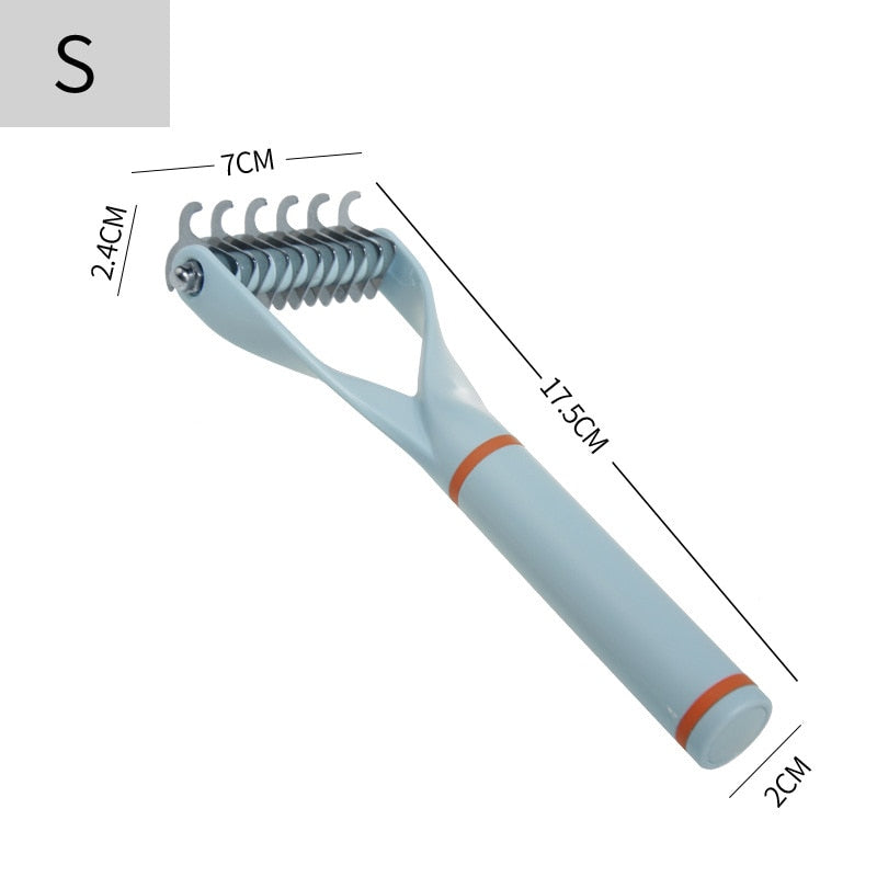 Light Blue Hair Remover Brush