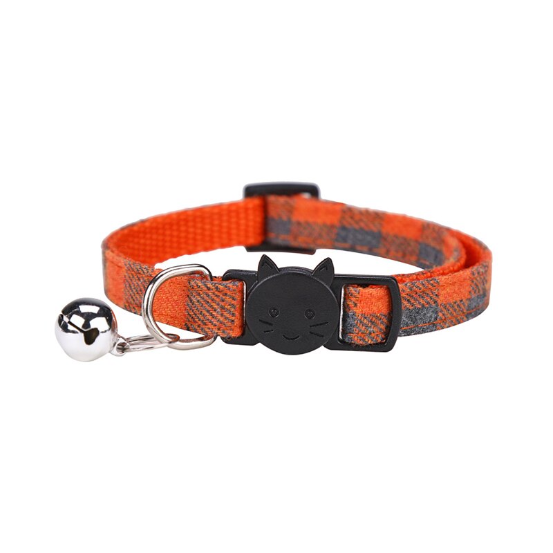 Nœud papillon à carreaux orange