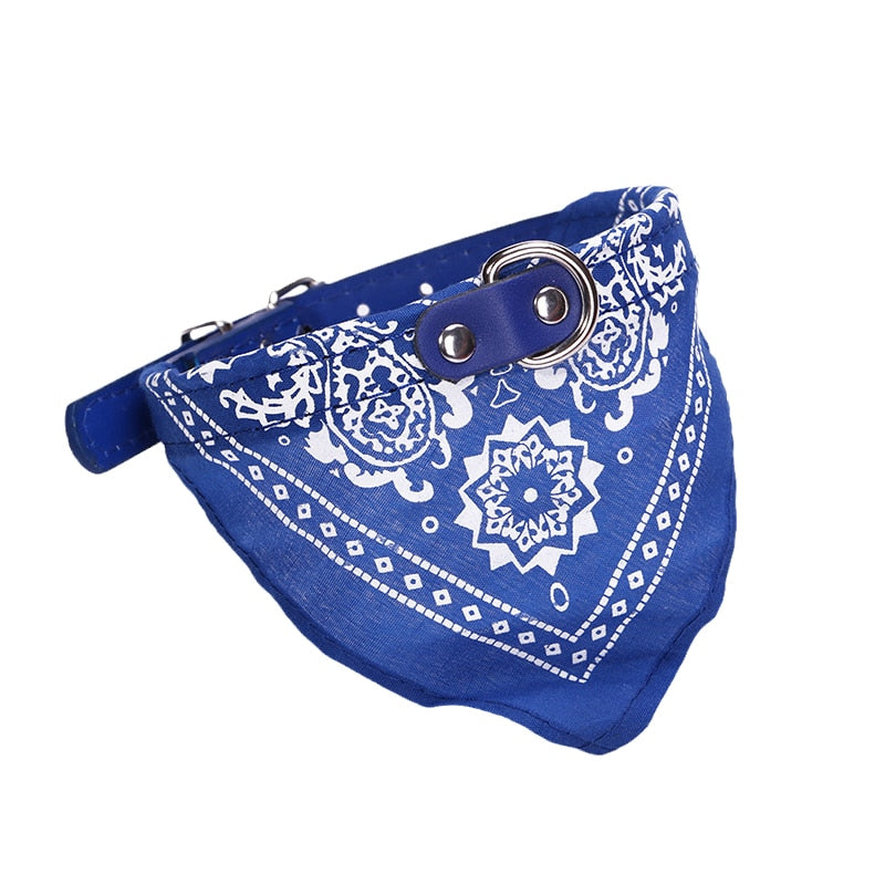 Bandana à col bleu marine