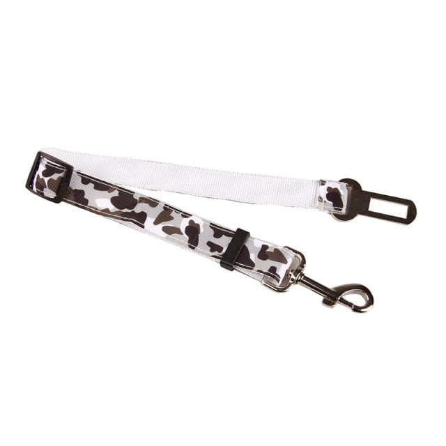 Ceinture de sécurité blanche pour voiture