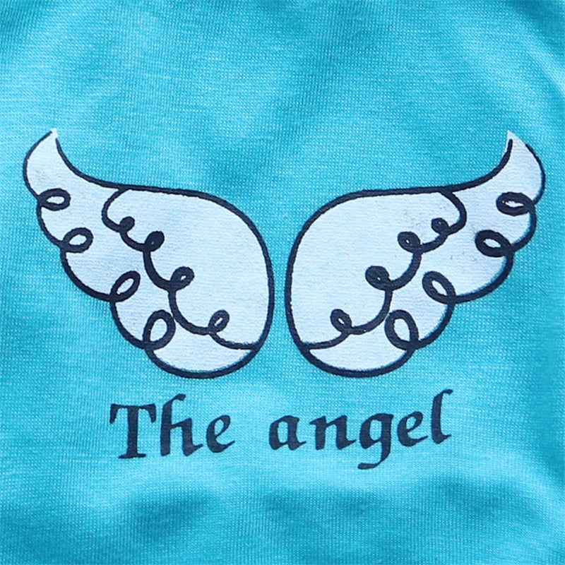 T-shirt bleu clair