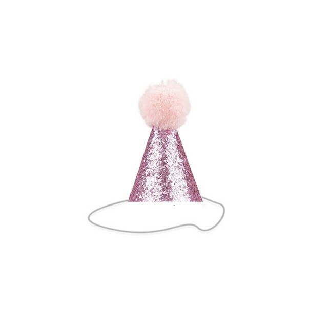 Chapeau d'anniversaire rose
