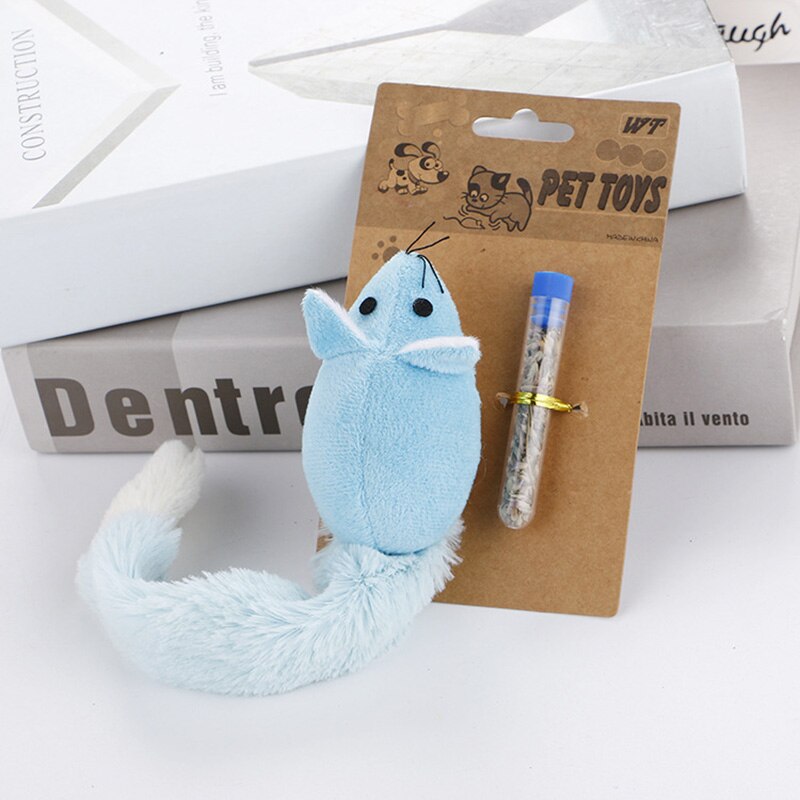 Blue Long Tail Mouse