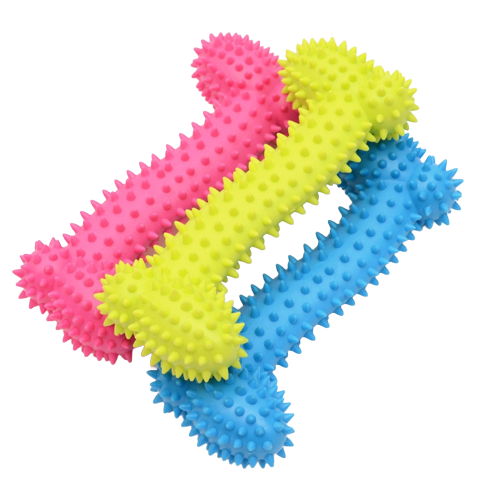 Colorful Indestructible Teeth-Cleaning Bones