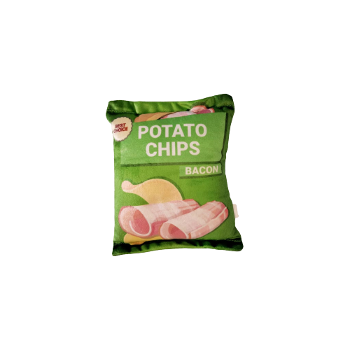 Bacon Potato Chips - Teeth Chew Toy
