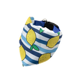 Lemon Beach Bow Tie Collar Bandana