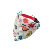 Bandana à col papillon avec motif cactus et fleurs 