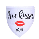 White Kiss Bandana