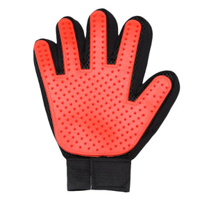 Red Grooming Glove