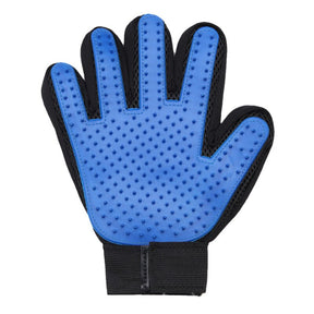Blue Grooming Glove
