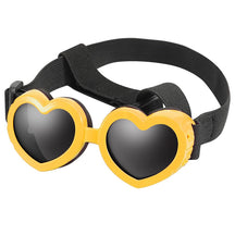 Yellow Heart Sunglasses