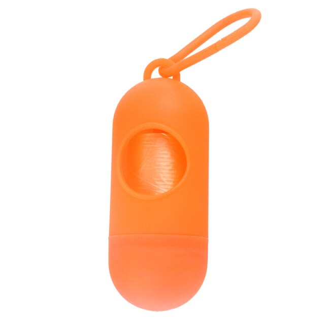 Orange Bag Dispenser Holder